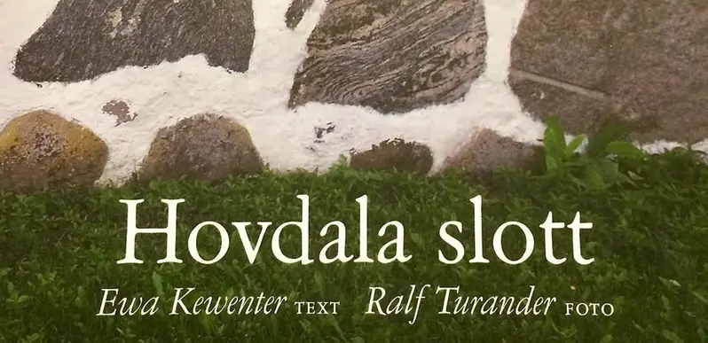 Omslaget till boken Hovdala slott.